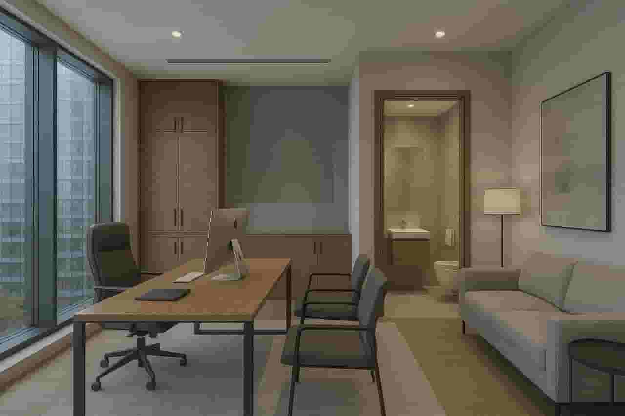 A medical clinic in the second phase 