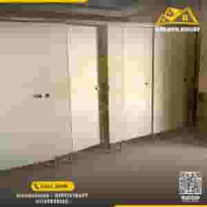 الكومباكت hpl لابواب الحمامات قواطيع وفواصل المباول