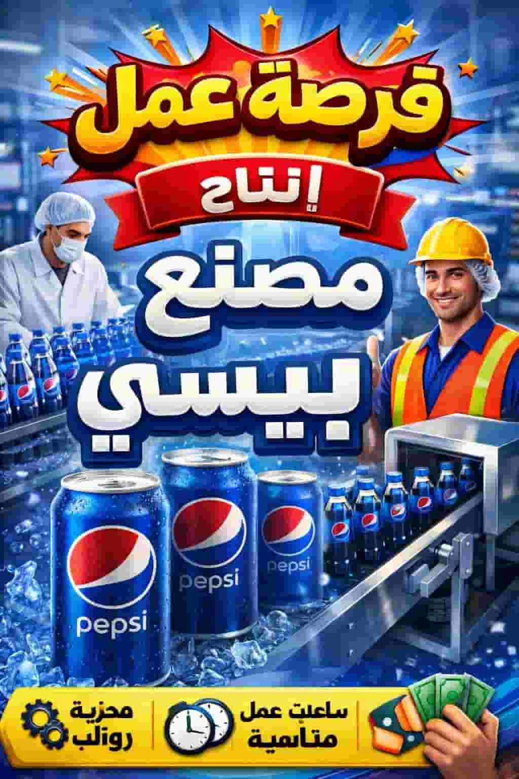 Pepsi factory workers are required