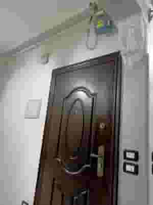 The first balcony apartment is 120 m in Mohamed Hussein St., off El Kanaya St., behind the pharmaceutical factory, from the owner