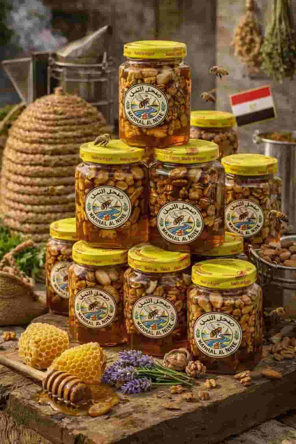 🔥 Honey is available from the Nile apiary 🔥