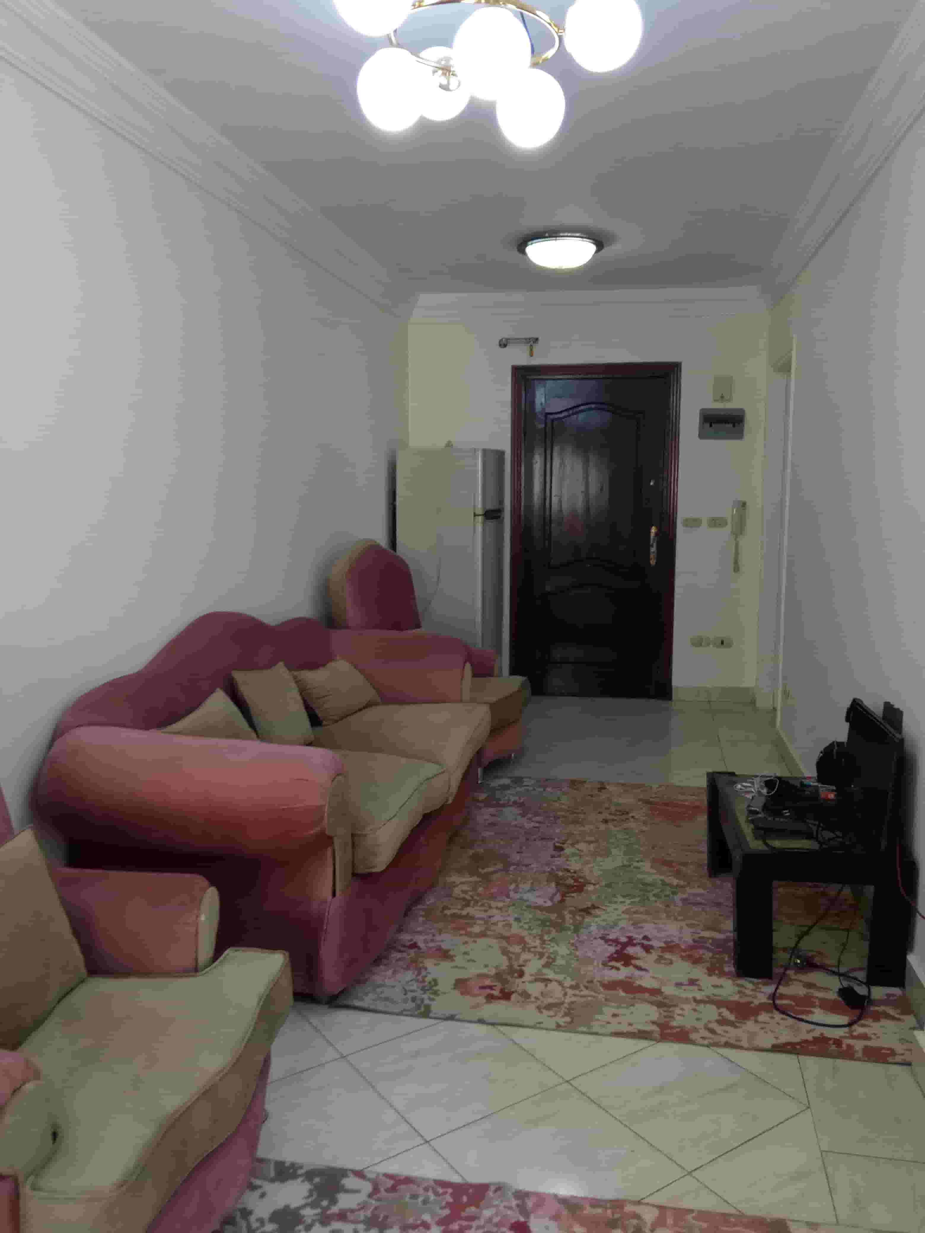 A real opportunity for a furnished apartment for annual rent for lovers of high-end housing and privacy on the main street Khaled Ibn Al-Walid