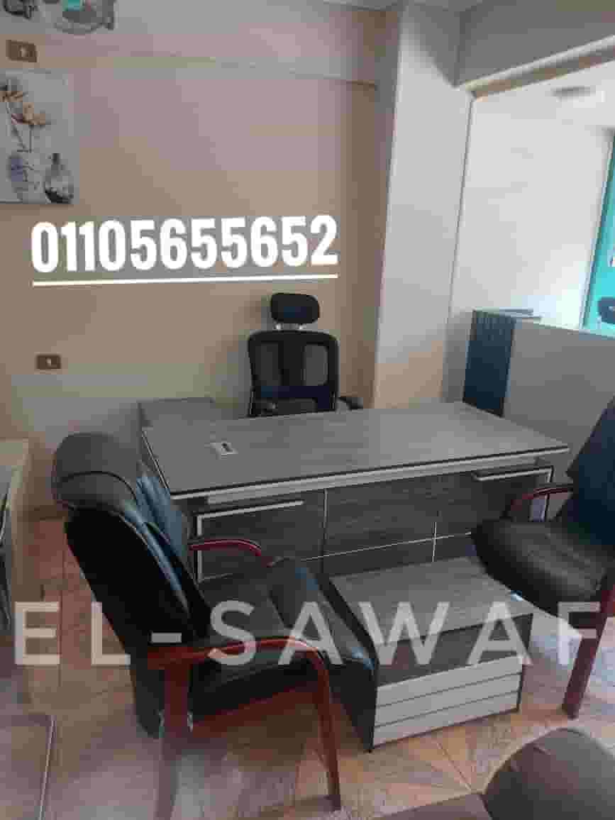 تسليم فوري مكتب مدير خشب mdf اسباني