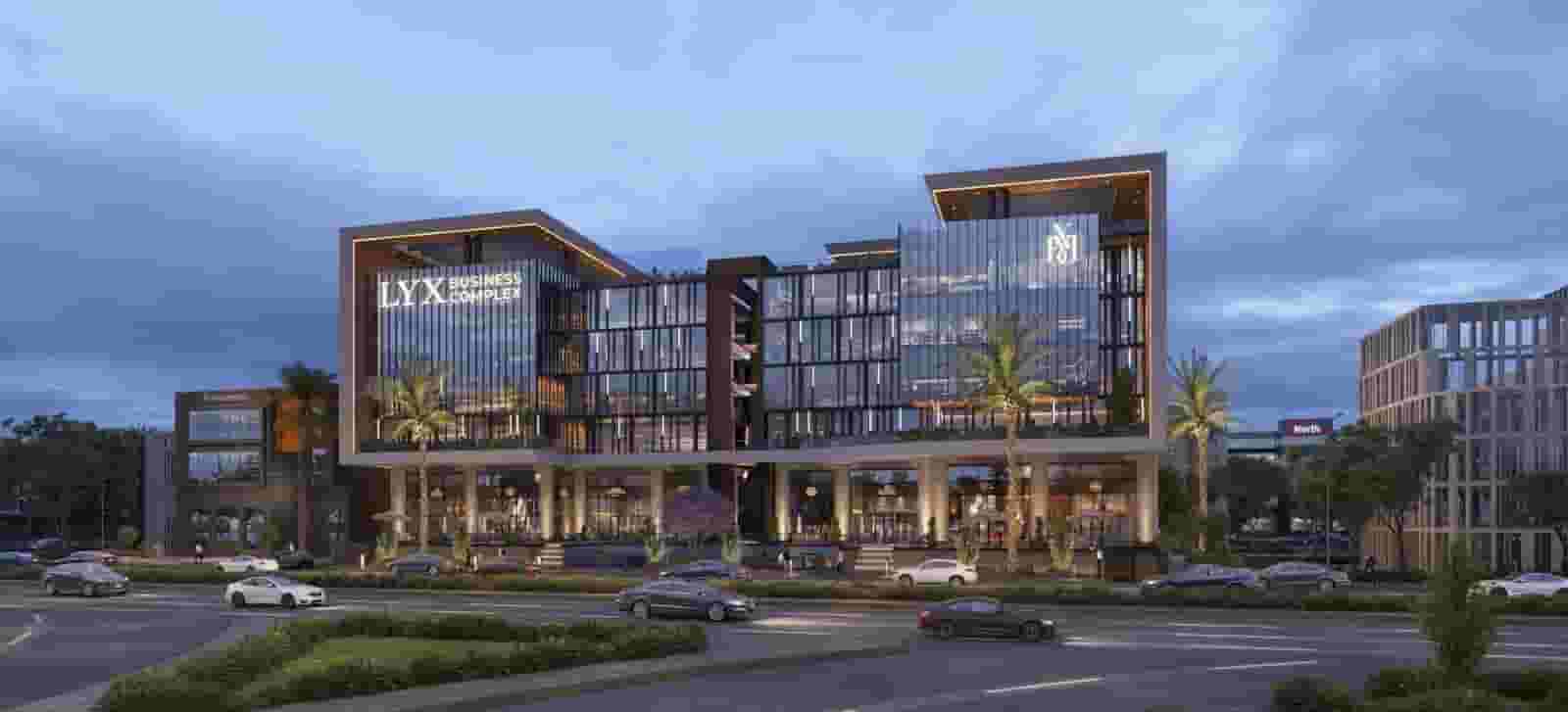 وحدتك في LYX business complex ادفع 10% مقدم و