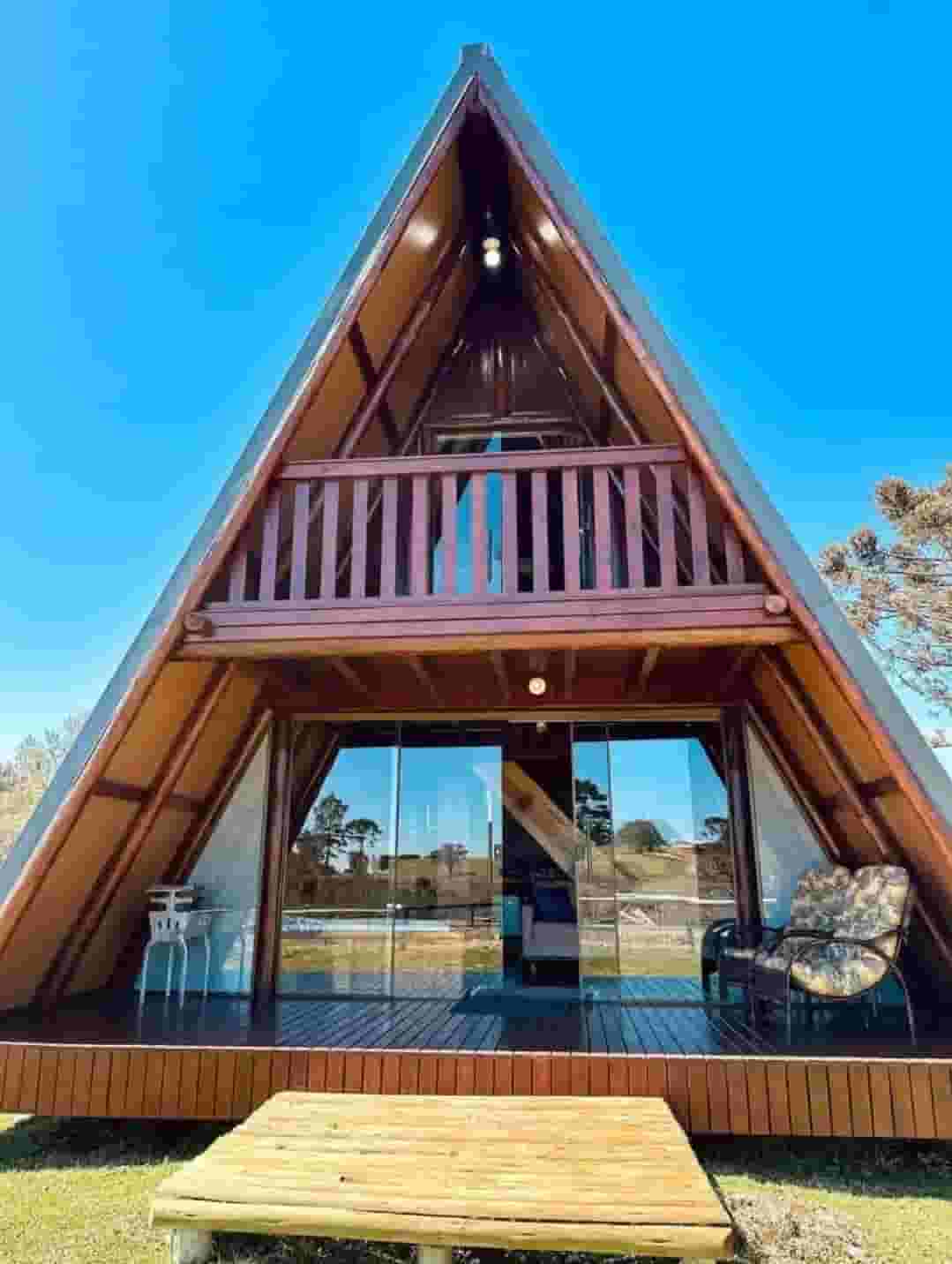 Wooden rooms made of wooden house
