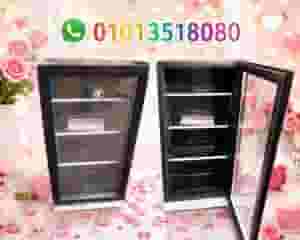 تلاجه مينى بار 4.5قدم ارفف باب زجاج شفاف  