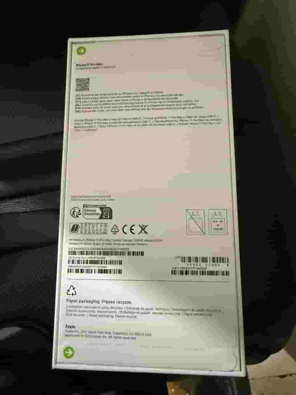 ( أصلي) 17 pro max m بالتقسيط بدون فوائد