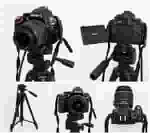 camera with stand