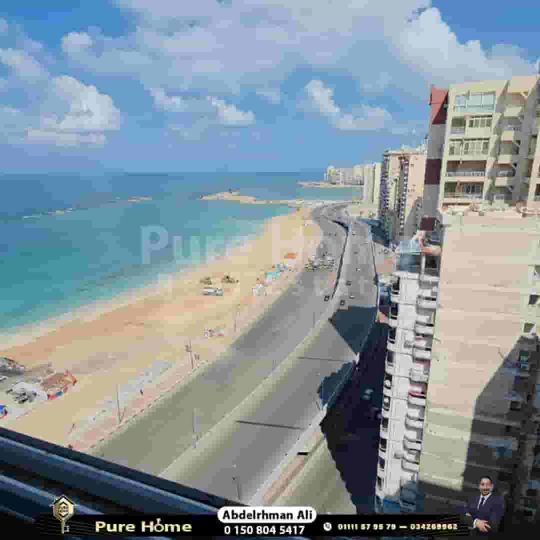 Furnished apartment for rent - Mohamed Naguib - direct sea