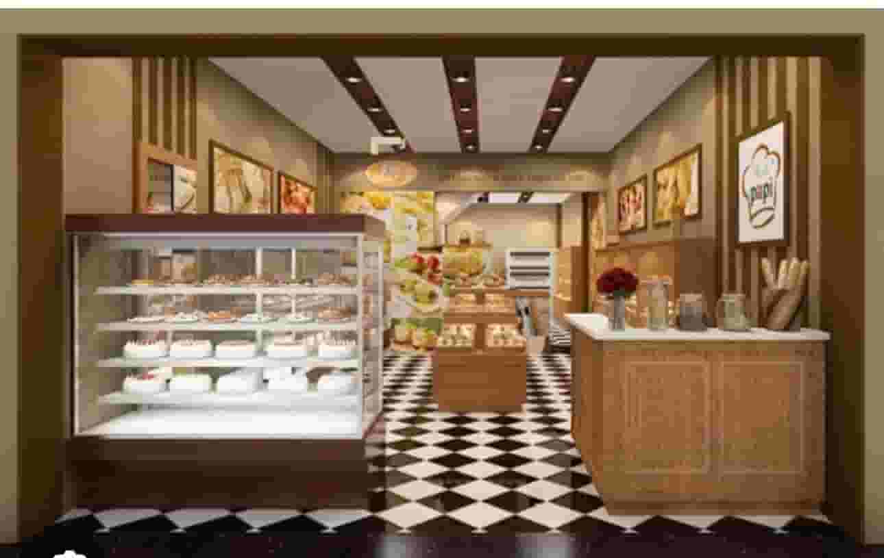 A sales employee for a famous confectioner
