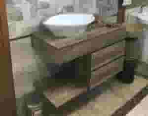 Basin and bathroom units are insulated against water, scratches and bacteria. 