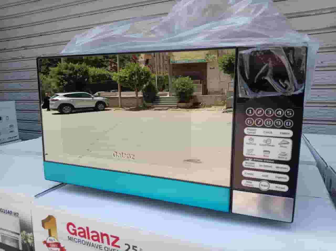 Glanz 25 liter microwave with digital touch grill - 2 years warranty