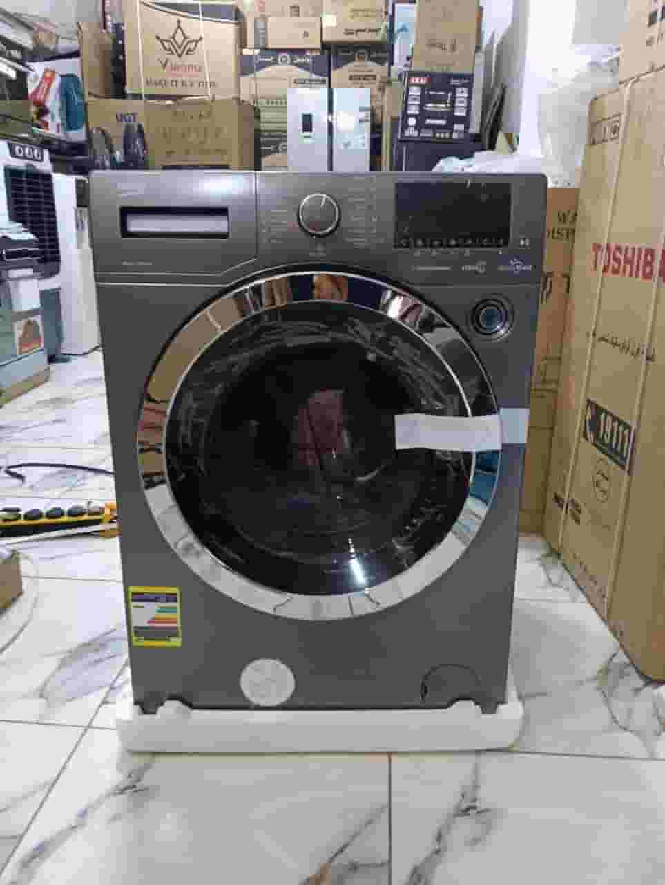 The imported Turkish Beko washing machine is 10 kg inverter, first sorted with a 10-year warranty