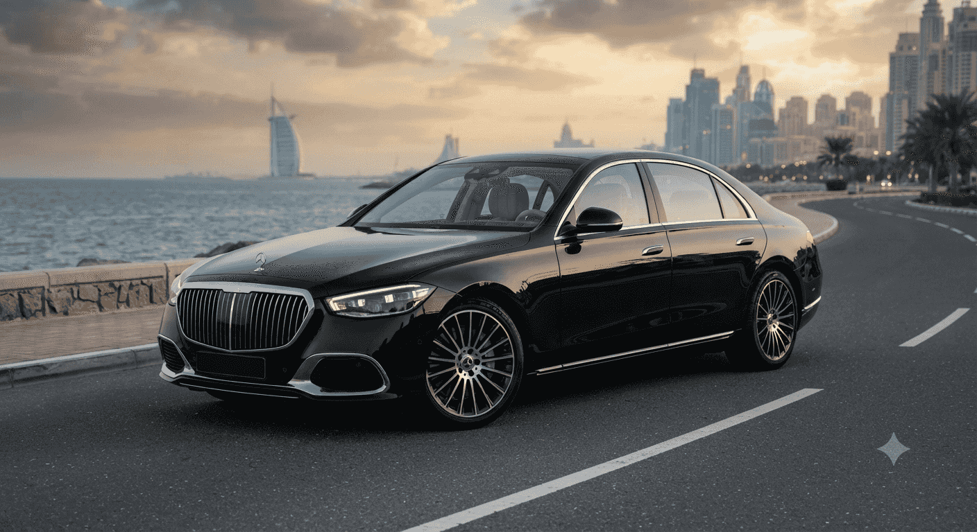 Rent a Mercedes S500 model 2026 with the highest standards of luxury and comfort with Tourist