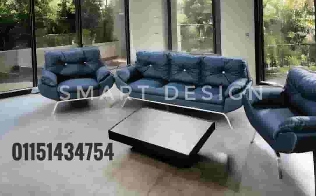 Modern reception/waiting room with a modern design. Sofa and 2 chairs are available in all shapes and colors and all office furniture