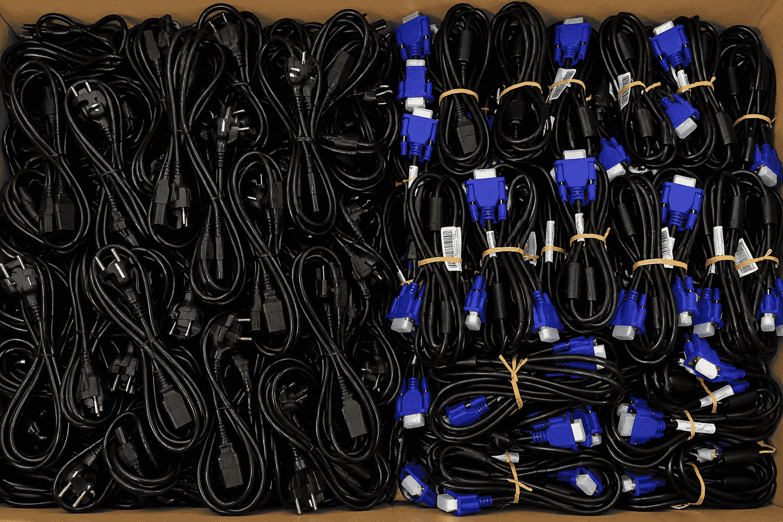 🔌 Original VGA & Power cables ⚡