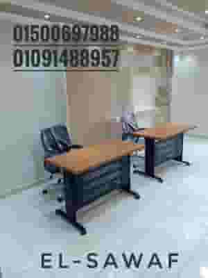 Spanish MDF employee desk, modern employee desk, study desks, reception desk, office furniture