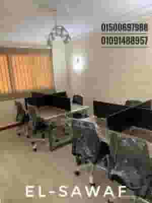 Work station - partition - staff desks - office furniture - work station - partiton