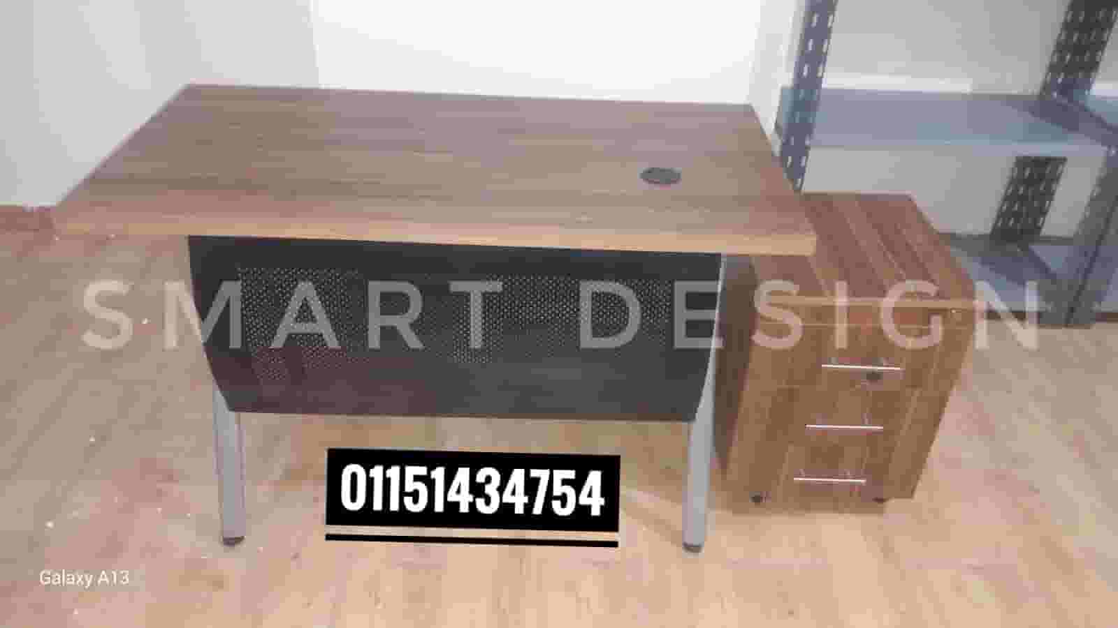 Spanish MDF office with metal chassis+Center Lock mobile drawer unit. All shapes, sizes, colors and all office furniture are available