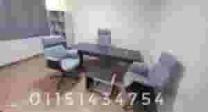Modern administrative office/manager with a side side/high quality Spanish MDF wood. All shapes and sizes are available