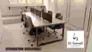 Work station - partition - staff desks - office furniture - work station - partiton