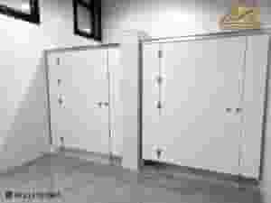 Hpl compact for bathroom doors, urinals and partitions