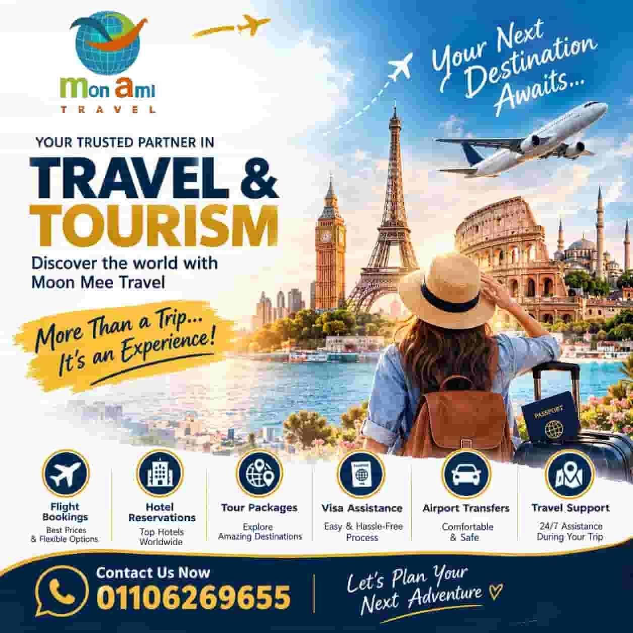 Your Next Destination Awaits Explore the World with Mon Ami Travel