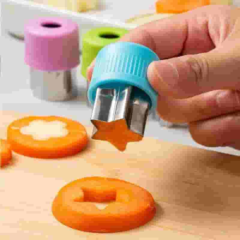 9*1 ❤️❤️ cutting set for fruit, vegetables and toast