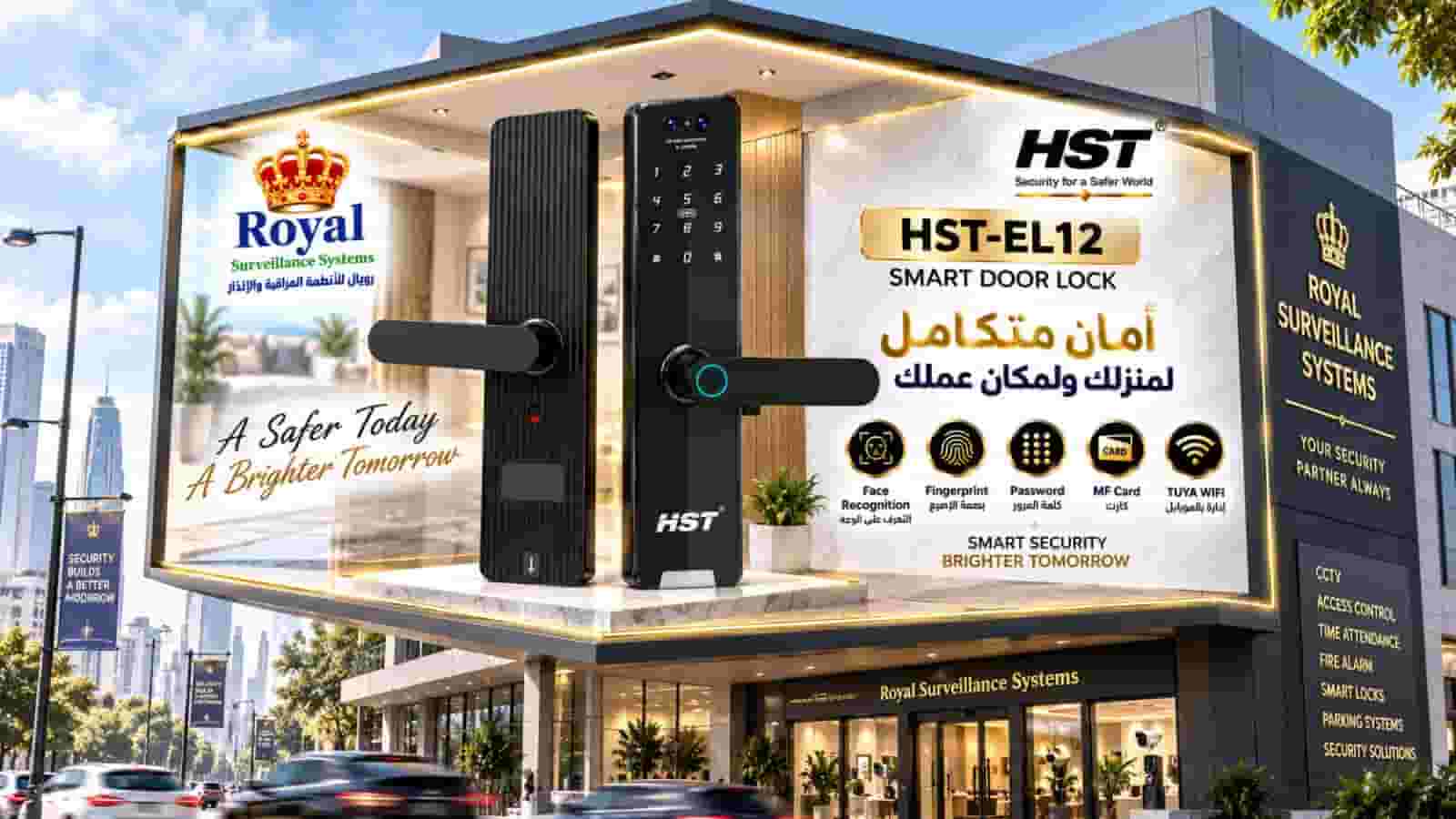 Smart lock with advanced security! 🔐 HST-EL12 SMART LOCK |