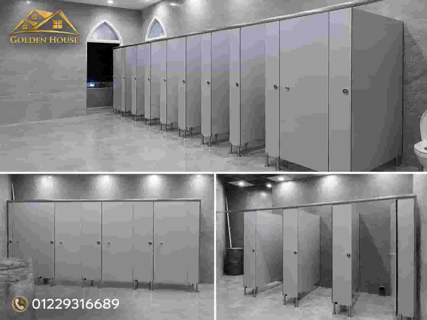 Hpl compact for bathroom doors, urinals and partitions