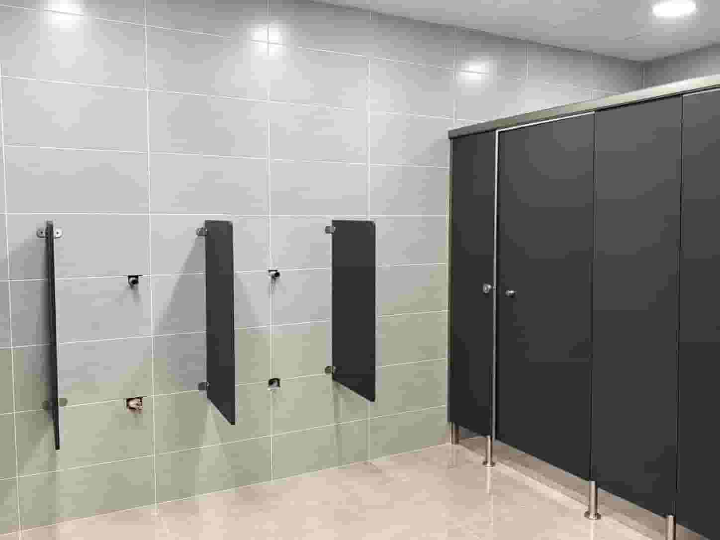 Hpl compact for bathroom doors, urinals and partitions