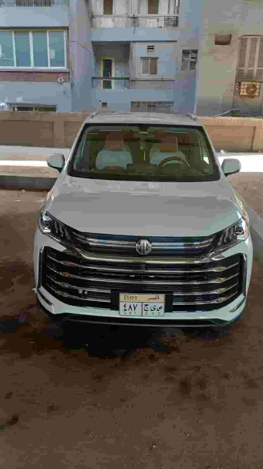 MG car rental with driver in Cairo, the latest model at the best daily and monthly price