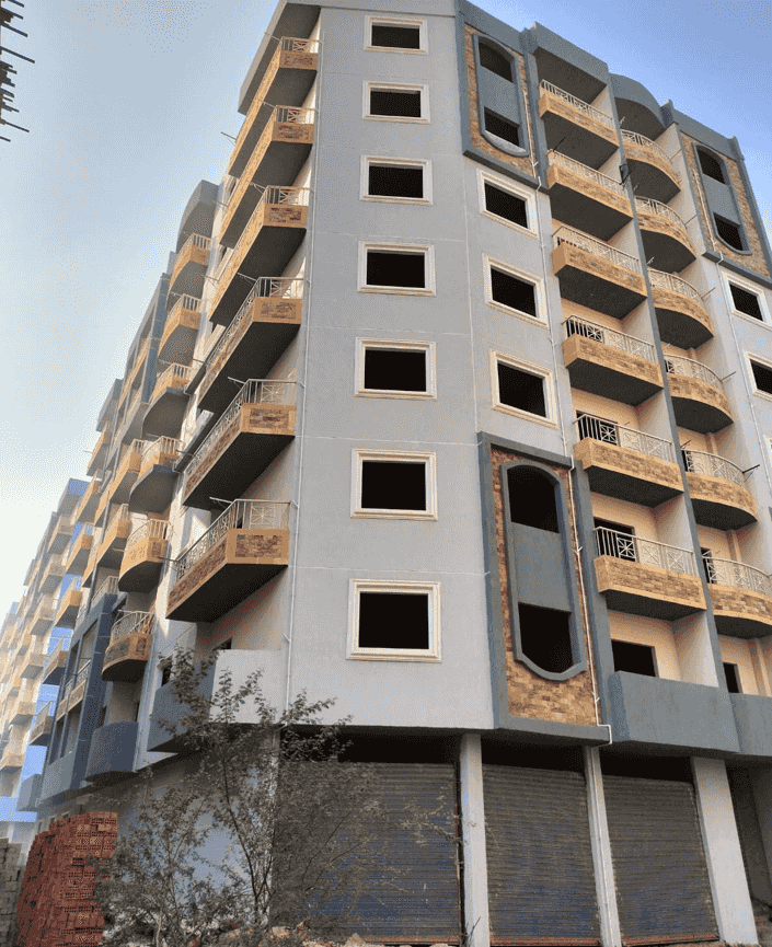 Great apartment from the owner without intermediaries - semi-finished in Jasmine Towers between Helmy Al-Malt Street and Al-Rawda Street - Beni Suef