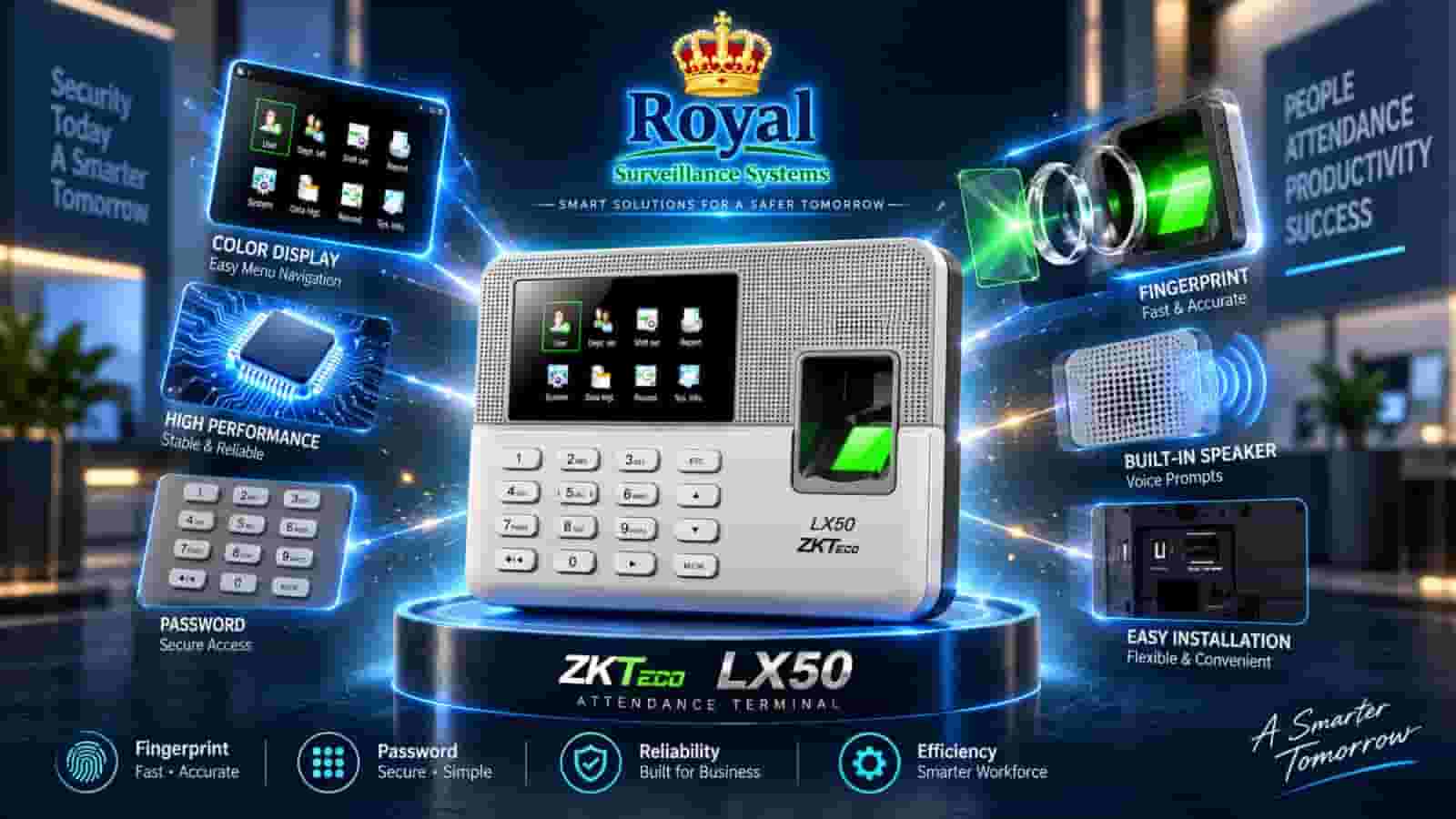 ZKTeco lx50 attendance machine in Alexandria