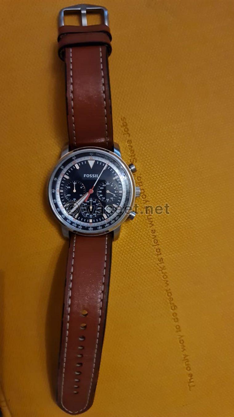 Fossil Leather Watch For Men  5