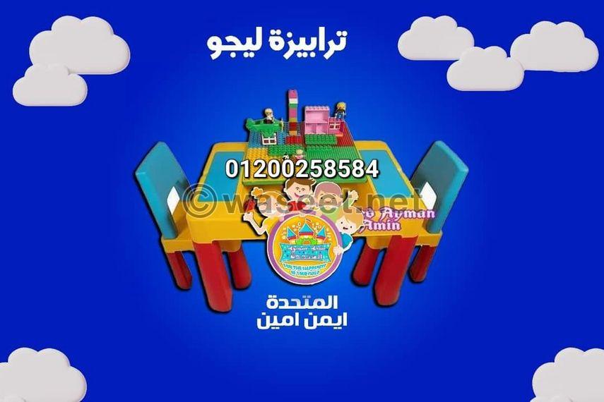 ترابيزة ليجو وبازل للاطفال 4