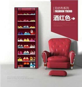 9-story portable shoe 