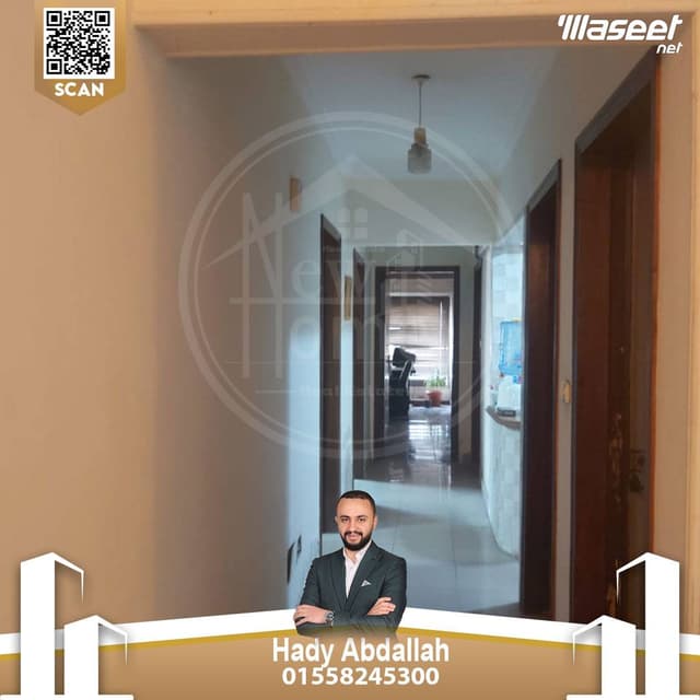 مقر ادارى للبيع  185م سموحة