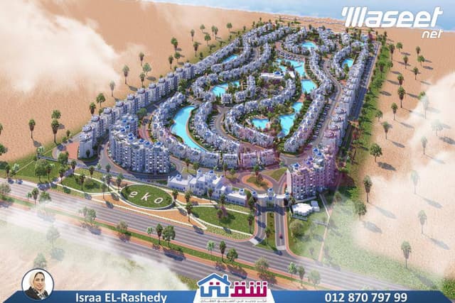 شالية للبيع 91م الساحل الشمالي