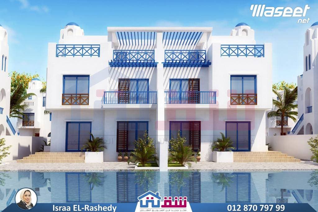 شالية للبيع 91م الساحل الشمالي 5