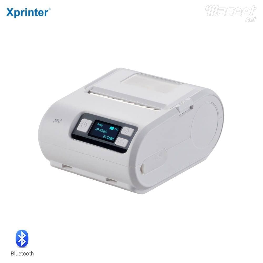 طابعة بلوتوث محمولة XP P201G 0