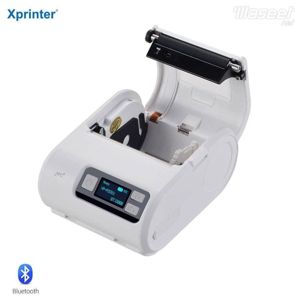 طابعة بلوتوث محمولة XP P201G 3