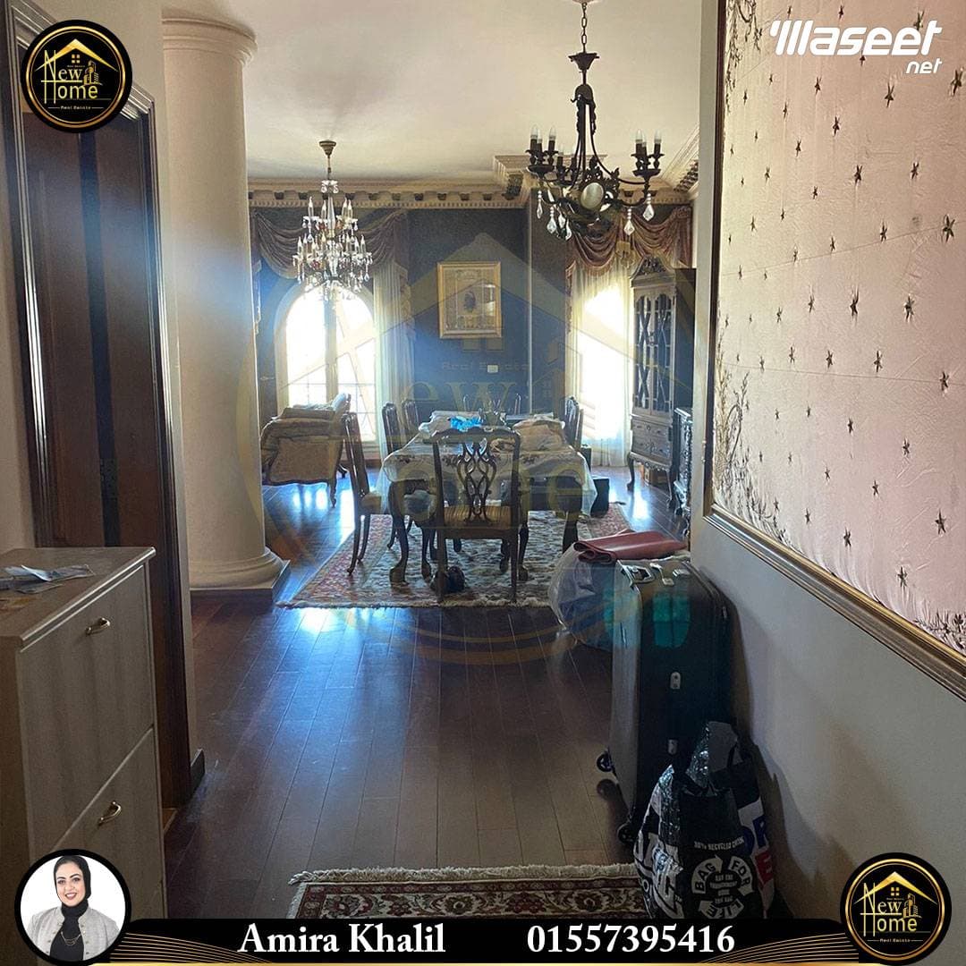 شقة دوبلكس  مفروشة للايجار 410 م سموحة 5