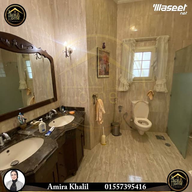 شقة دوبلكس  مفروشة للايجار 410 م سموحة