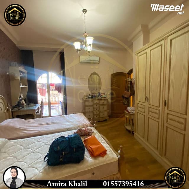 شقة دوبلكس  مفروشة للايجار 410 م سموحة