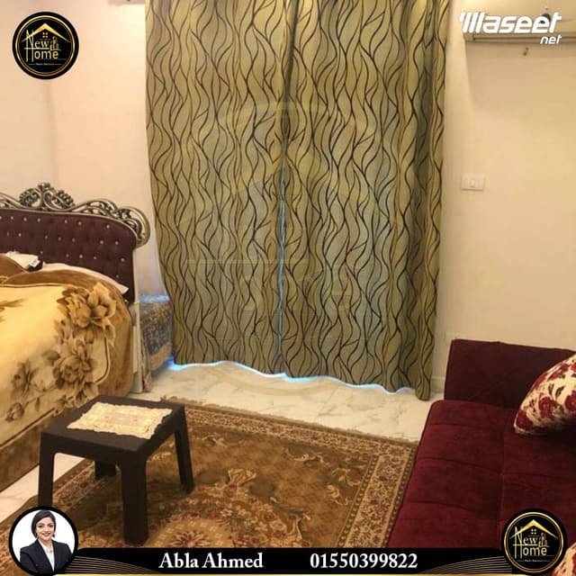 شقة للبيع 105م  سابا باشا
