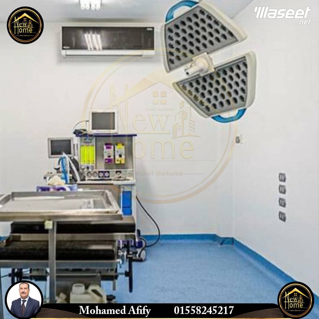 فرصة للاستثمار مركز طبى 520 م الازاريطة على الترام 6