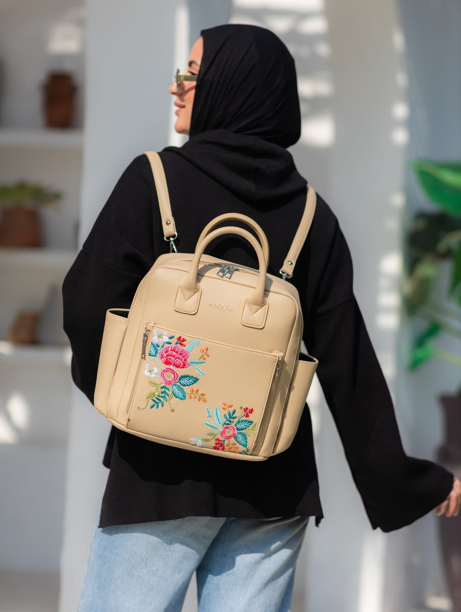 ✨ حقيبة ليندا للظهر من نودا 0