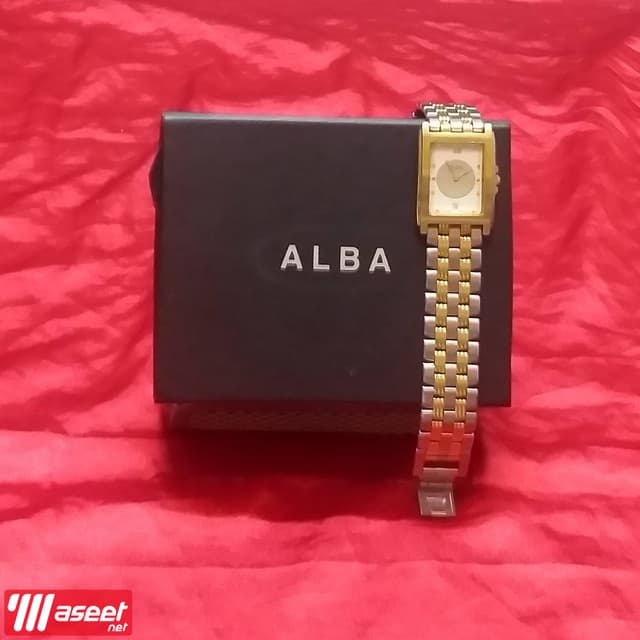 ساعة ألبا فينتاج كوارتز موديل V732