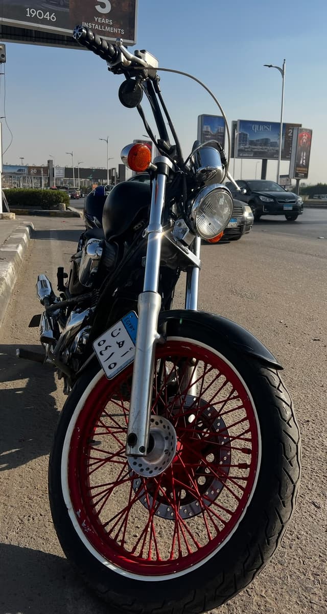  Honda Steed 600cc motorcycle